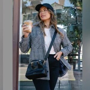 Carly Jean Los Angeles Parker Jacket size Small